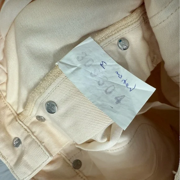 We The Free Cream High Ride Straight Leg Jeans - Picture 5 of 6